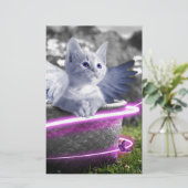 エンジェル・キャット 便箋 (スタンド正面)