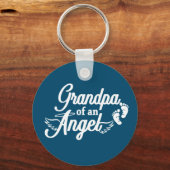 エンジェル・キーチェーンのおじいちゃん キーホルダー (正面)