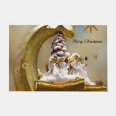 エンジェル・クリスマスドアマット ドアマット (正面)