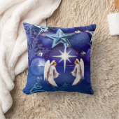 エンジェル・クリスマス・装飾用クッション クッション (ブランケット)