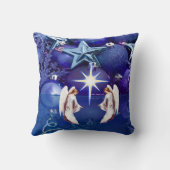 エンジェル・クリスマス・装飾用クッション クッション (裏面)