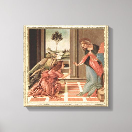 エンジェル・ゲイブリエルとメアリー キャンバスプリント (正面)