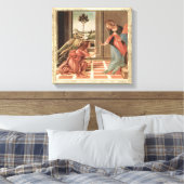 エンジェル・ゲイブリエルとメアリー キャンバスプリント (インサイチュ (寝室))