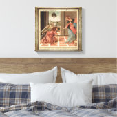 エンジェル・ゲイブリエルとメアリー キャンバスプリント (インサイチュ (寝室))