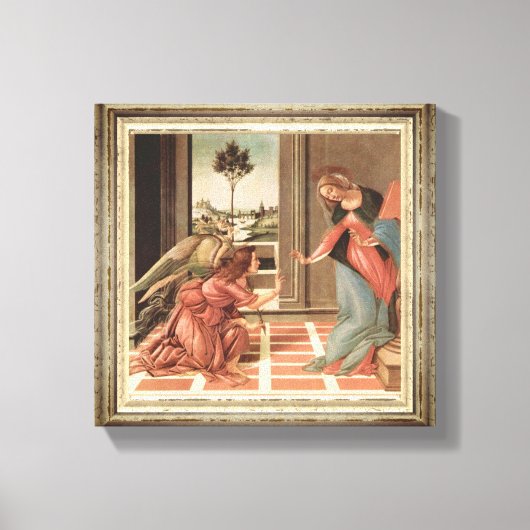 エンジェル・ゲイブリエルとメアリー キャンバスプリント (正面)