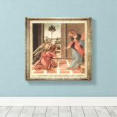 エンジェル・ゲイブリエルとメアリー キャンバスプリント (インサイチュ (ウッドフロア))