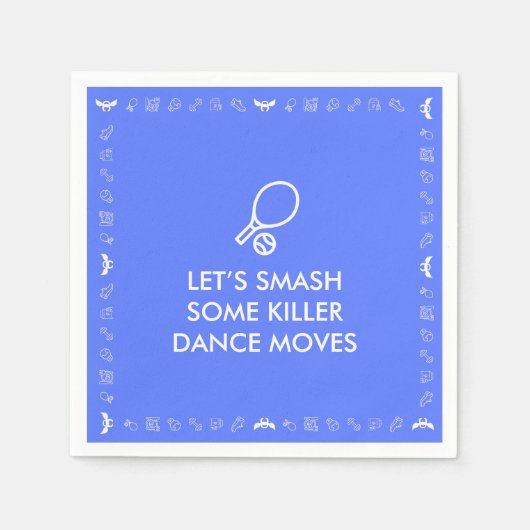 エンジェル・コラボ スタンダードカクテルナプキン (正面)