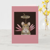 エンジェル・スーのフィールド・マウス・カード カード (黄色い花)