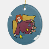 エンジェル セラミックオーナメント (左)