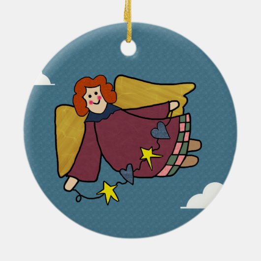 エンジェル セラミックオーナメント (裏面)