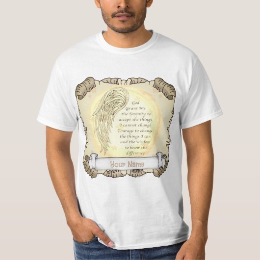 エンジェル セレニティ プレイヤー Tシャツ (正面)