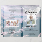 エンジェル ダブ Funeral テンプレート (正面/裏面)