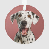 エンジェル・ダルマティアンペット記念撮影 オーナメント (裏面)