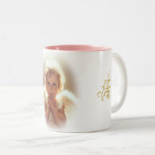 エンジェル ツートーンマグカップ (正面右)