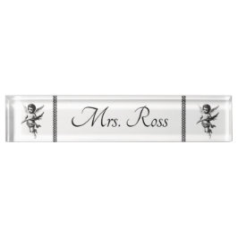 エンジェル デスクネームプレート