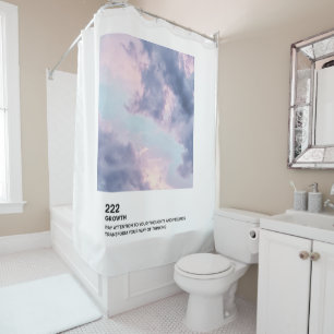 エンジェル・ナンバーズ、成長、エンジェル・ナンバー222 シャワーカーテン