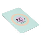 エンジェル・ナンバーズNumerology 222アライメント動機 マグネット (右側)