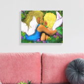 エンジェル・ハグ！ キャンバスプリント (インサイチュ (リビング))