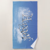 エンジェル ビーチタオル (正面)