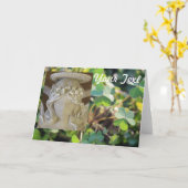 エンジェル フレンズ ブランク カード (黄色い花)