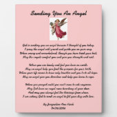 エンジェル・プラークを送る フォトプラーク (正面)