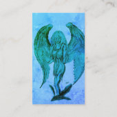 エンジェル，ペンシルアートインマーモアデザイン 名刺 (裏面)