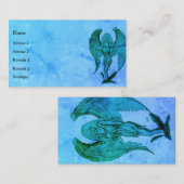 エンジェル，ペンシルアートインマーモアデザイン 名刺 (正面/裏面)