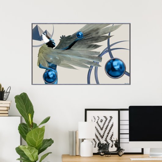 エンジェル ポスター (ホームオフィス)