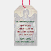 エンジェル・マイケル ギフトタグ (裏面)