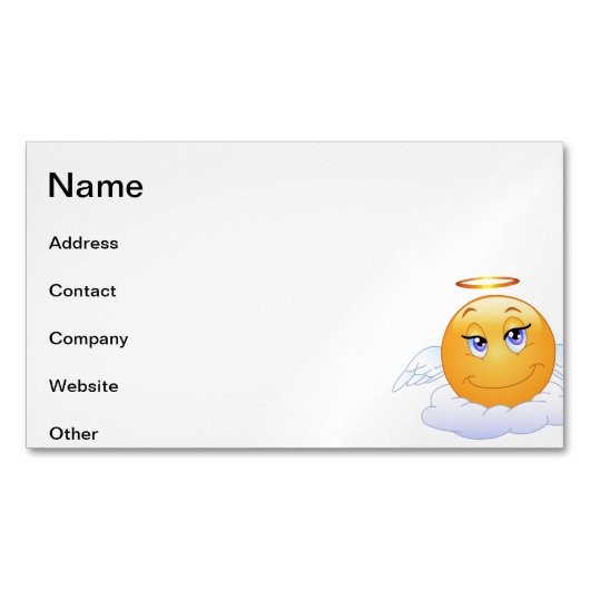 エンジェル マグネット名刺 (正面)