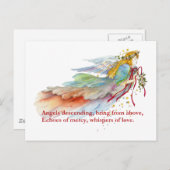 エンジェル・マーシー・ラブ ポストカード (正面/裏面)