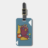 エンジェル ラゲッジタグ (正面縦)