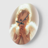 エンジェル ラージ壁時計 (傾斜)