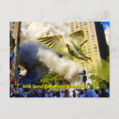 エンジェル・レスキュー9-11形見のはがき ポストカード (正面)