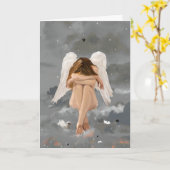 エンジェル！休息 カード (黄色い花)