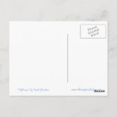 エンジェル「反射」ポストカード ポストカード (裏面)