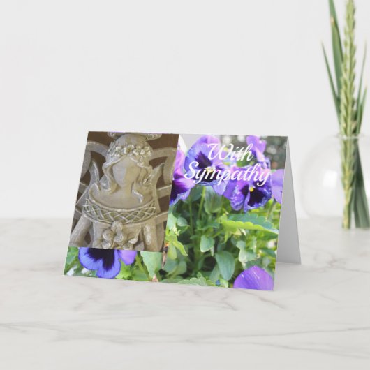 エンジェル 哀悼 カード (正面)