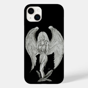 エンジェル – 白黒デザイン Case-Mate iPhone 14 PLUSケース