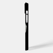 エンジェル – 白黒デザイン Case-Mate iPhoneケース (裏面 / 左)