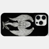 エンジェル – 白黒デザイン Case-Mate iPhoneケース (裏面 (横))