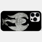 エンジェル – 白黒デザイン Case-Mate iPhoneケース (裏面 (横))