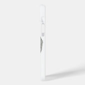 エンジェル – 白黒デザイン Case-Mate iPhoneケース (裏面 / 左)