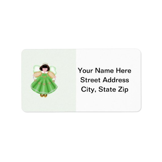 エンジェル（緑） ラベル (正面)