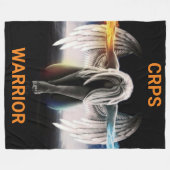 エンジェル…CRPS フリースブランケット (正面(横))