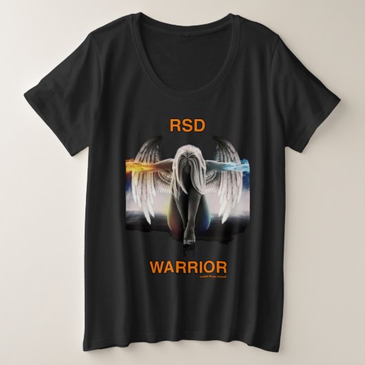 エンジェル…RSD プラスサイズTシャツ (デザイン正面)