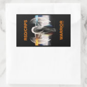 エンジェル…RSD/CRPS 長方形シール (バッグ)