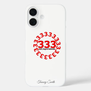 エンジェルNumber 333 – 成長、変化、変化 iPhone 16ケース