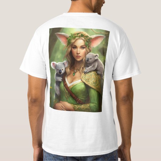 エンジェルTシャツ Tシャツ (裏面)