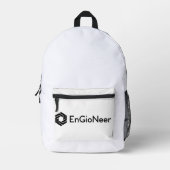 エンジオニールバックバック プリントバックパック (正面)