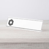 エンジオネール名プレート デスクネームプレート (正面)